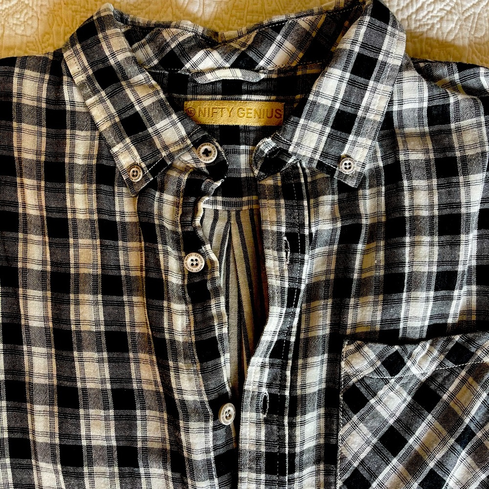Nifty Genius Flannel Shirt